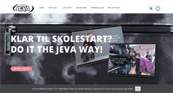 Desktop Screenshot of jeva.dk